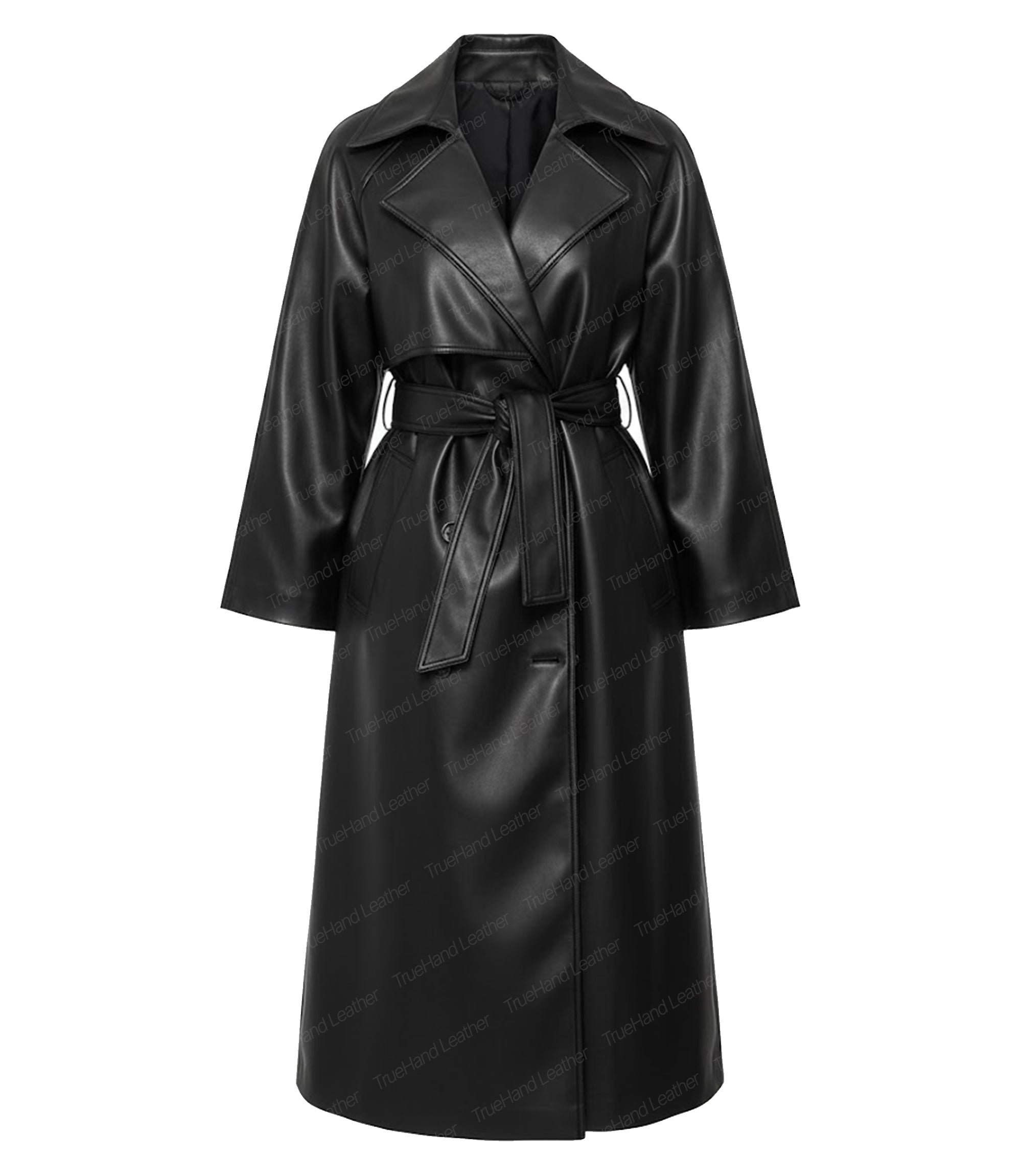 The Heritage Leather Trench